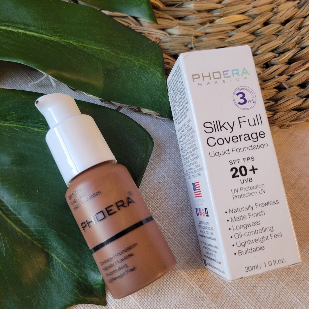 Phoera Silky Full Coverage Liquid Foundation